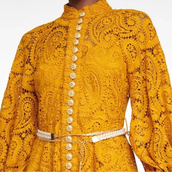 ZIMMERMANN
Anneke Paisley-lace mini dress - Picture 12 of 14